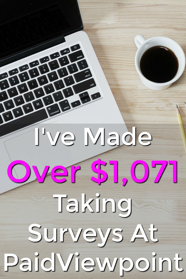 Are you looking to make money online? I've made over $1,000 taking surveys at my favorite survey site PaidViewpoint! It's available worldwide so you can too!